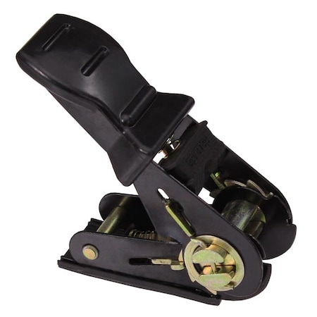 Us Cargo Control 1" Black Rubber Handle Ratchet Buckles - 1,500lbs RAT11